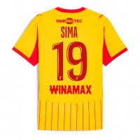 RC Lens Abdallah Sima #19 Replika Hemmatröja 2025-26 Kortärmad